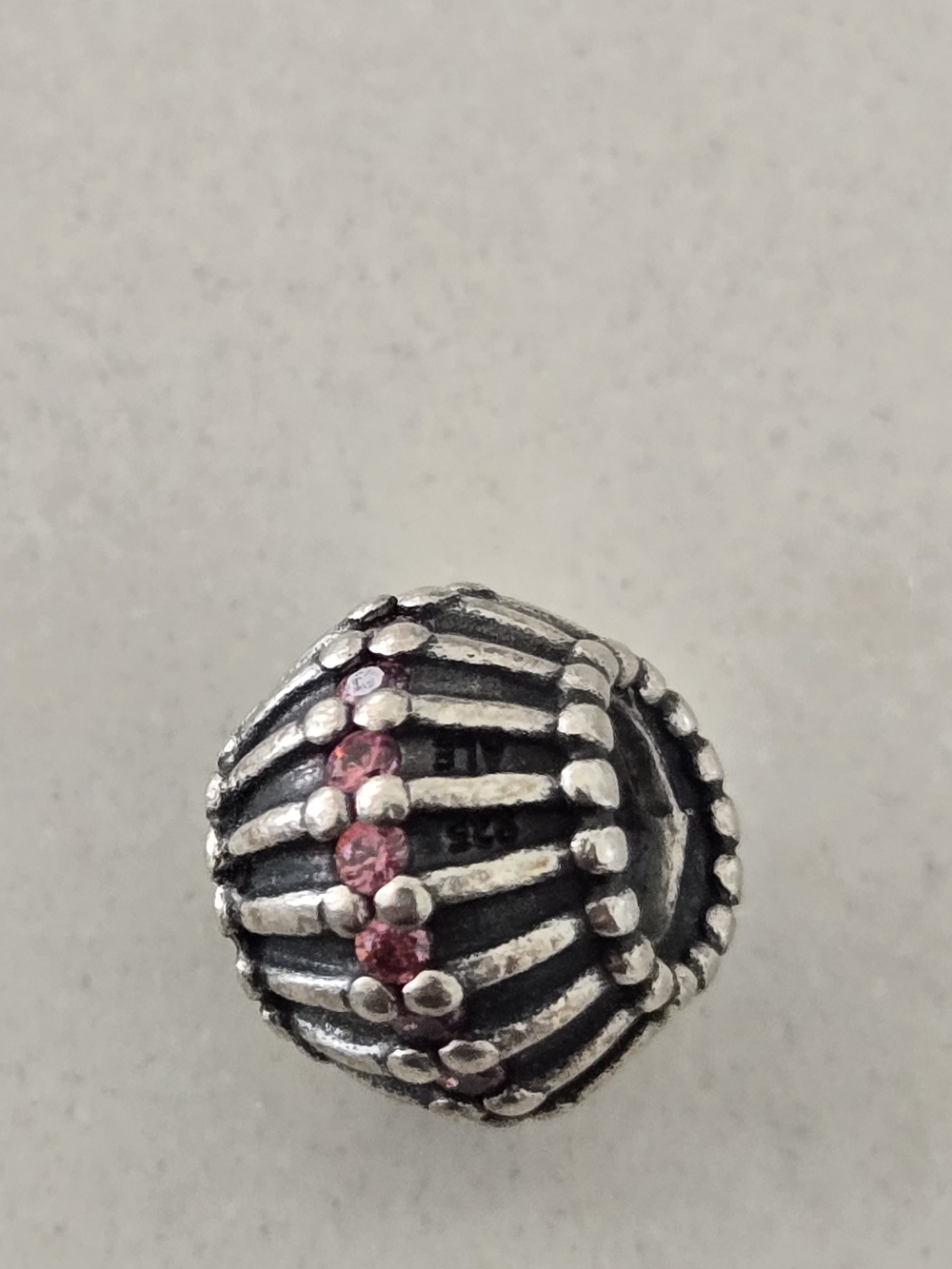 Pandora Pink Cubic Circonias Retired Charm